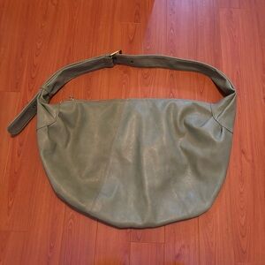 House of Harlow 1960 Sage Green Slouch Boho Shoulder Bag